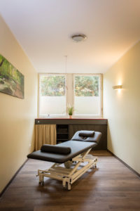 Behandlungsraum in der physiobalance Berlin